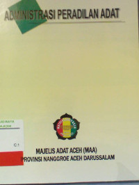 Image of Administrasi Peradilan Adat