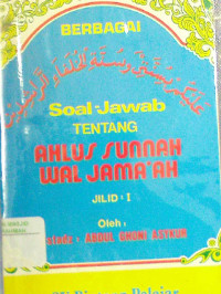 Image of Berbagai Soal Jawab Tentang Ahlussunnah Wal Jama'ah 1