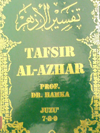 Image of Tafsir Al-Azhar Juzu' 7-8-9
