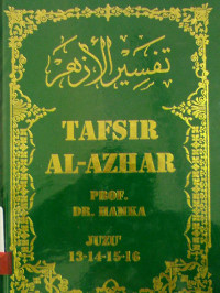 Image of Tafsir Al-Azhar Juzu' 13-14-15-16
