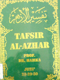 Image of Tafsir Al-Azhar Juzu' 28-29-30