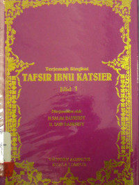 Image of Terjemahan Singkat Tafsir Ibnu Katsir 1
