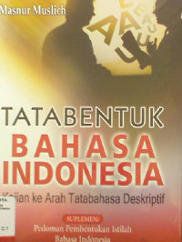 Image of Tatabentuk Bahasa Indonesia