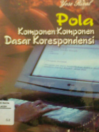 Image of Pola Komponen-Komponen Dasar Korespondensi