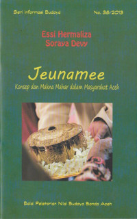 Image of Jeunamee Konsep dan Makna Mahar Dalam Masyarakat Aceh