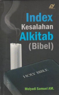Image of Index kesalahan alkitab (Bibel)